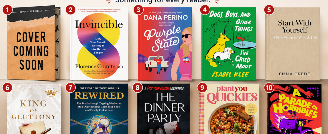 10 Hottest New Book Releases in the U.S. Right Now (2026 Must-Reads You Can’t Ignore)