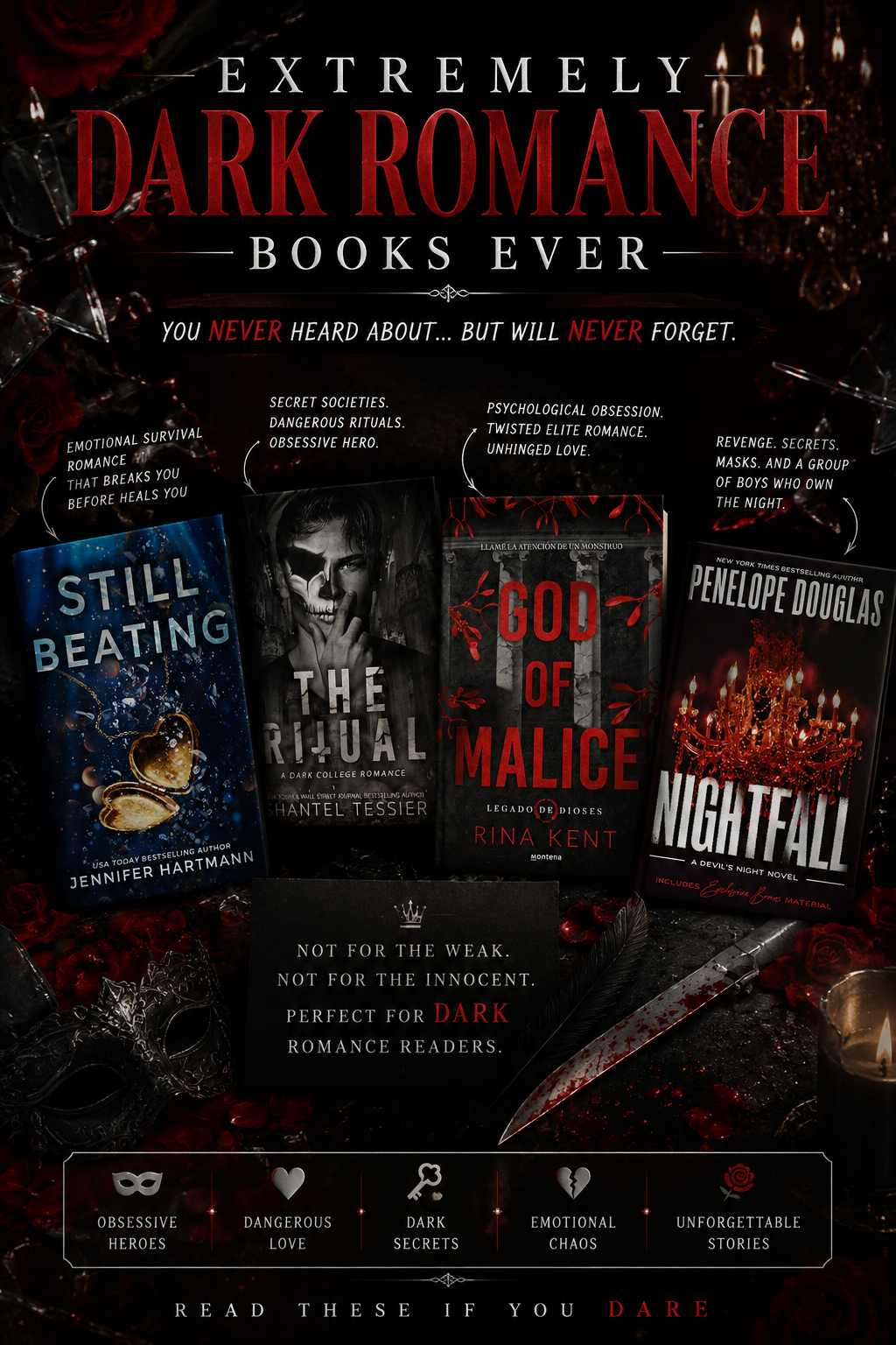 Extremely Dark Romance Books
