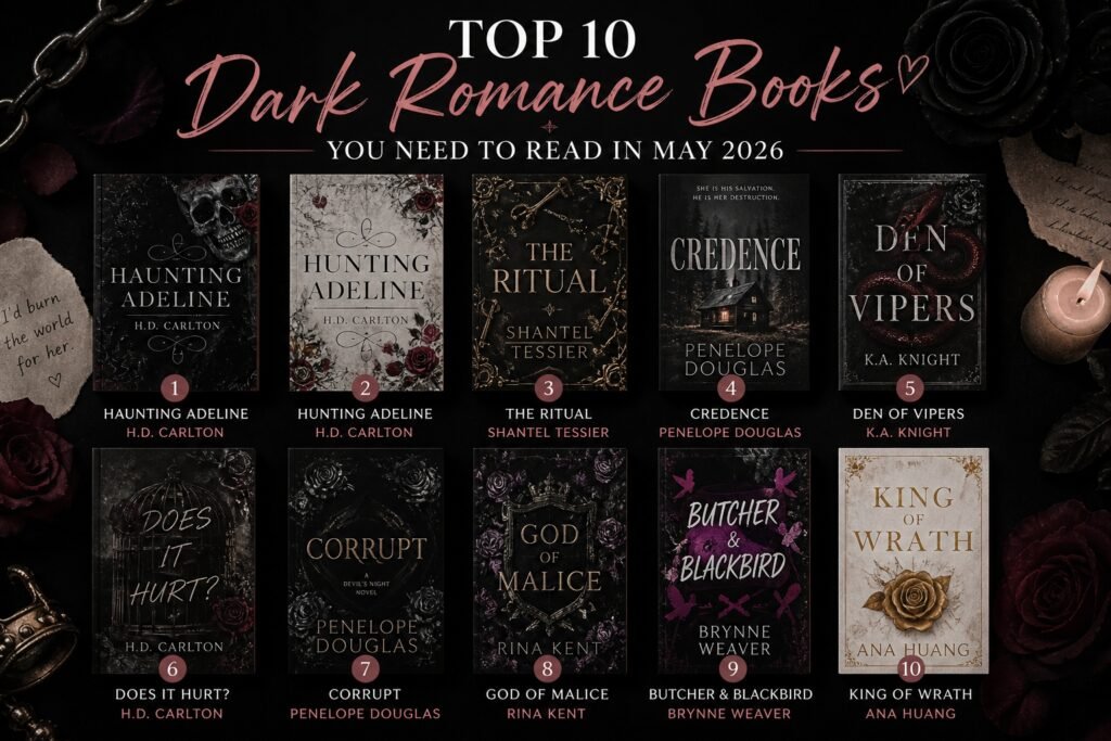 Top 10 Dark Romance Books