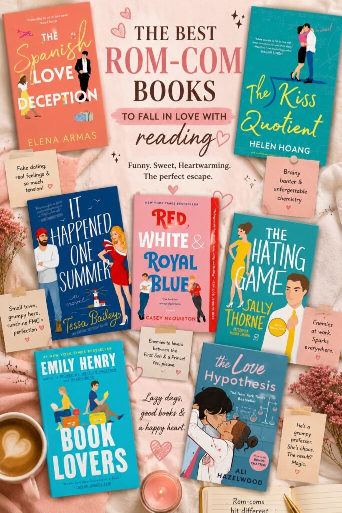 Best Rom-Com Books That Will Make You Fall in Love With Reading Again